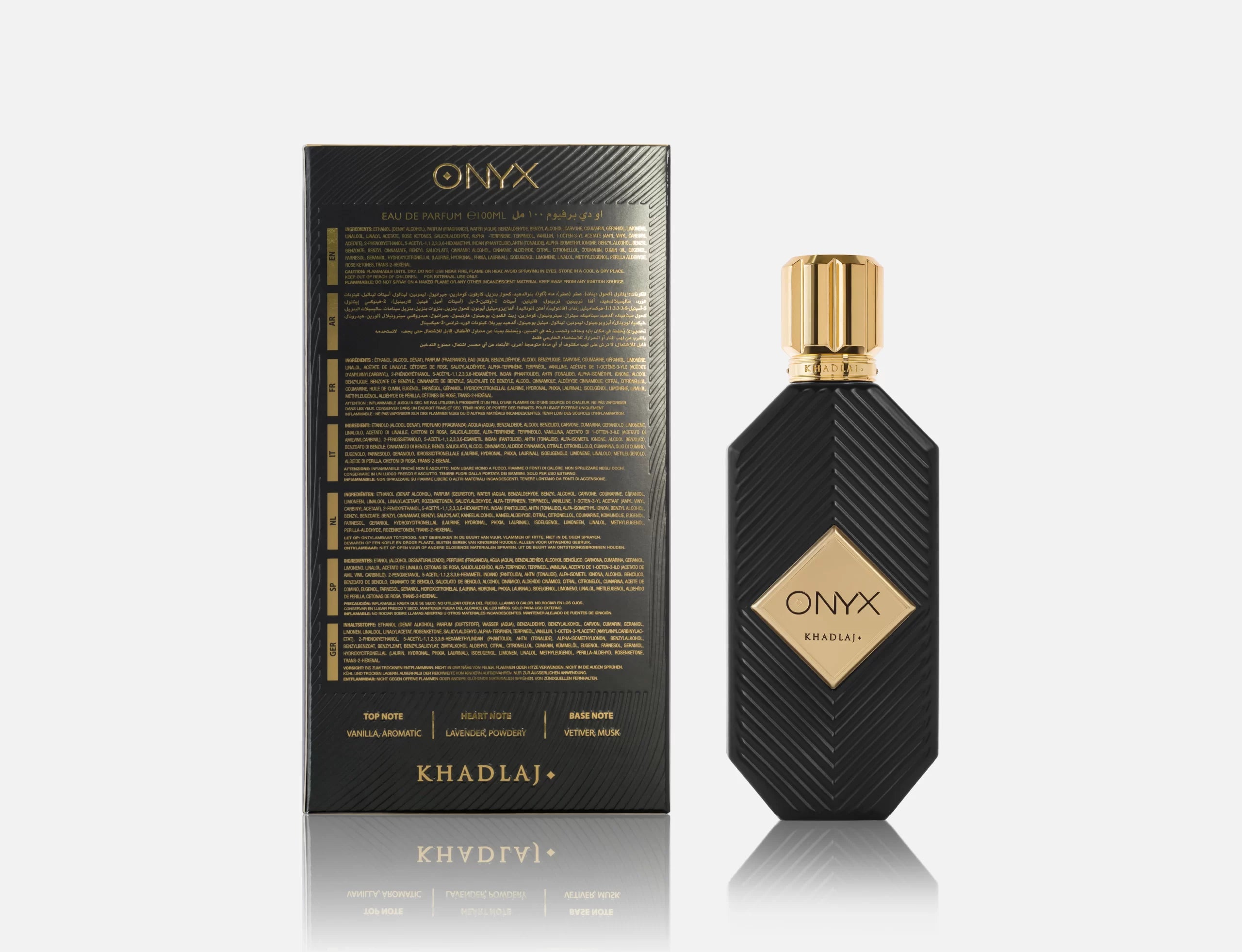 Khadlaj Onyx Gold Eau De Parfum