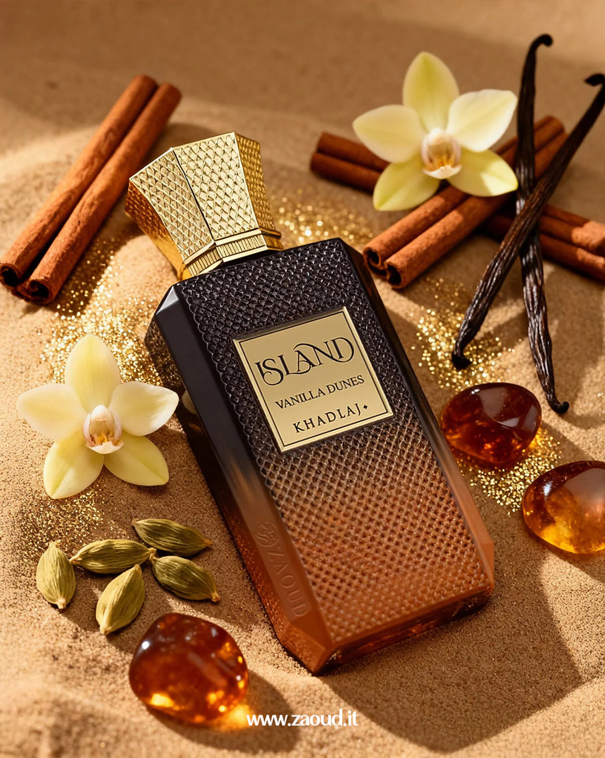 Khadlaj Island Extrait de Parfum 100ml – Tropical Unisex Fragrance